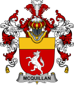 Irish Family Coat of Arms (v.25b) McQuillan