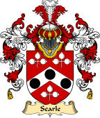 English Family Coat of Arms (v.25) Searle