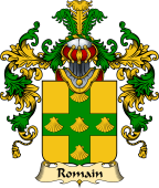 French Family Coat of Arms (v.25) Romain