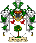 Irish Family Coat of Arms (v.25a) MacGeraghty
