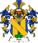 German Wappen Coat of Arms (v.25) Holz
