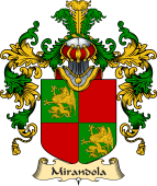 Italian Family Coat of Arms (v.25a) Mirandola