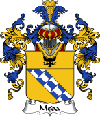 Italian Family Coat of Arms (v.25b) Meda