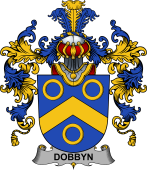 Irish Family Coat of Arms (v.25b) Dobbyn