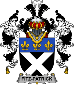Irish Family Coat of Arms (v.25b) Fitz-Patrick