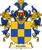 Italian Family Coat of Arms (v.25a) Gentile