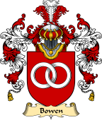 Welsh Family Coat of Arms (v.25) Bowen (of Llwchmeilir, Pembrokeshire)
