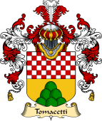 Italian Family Coat of Arms (v.25a) Tomacetti