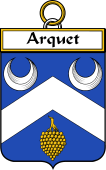 French Family Coat of Arms (v.25) Arquet