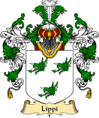 Italian Family Coat of Arms (v.25a) Lippi