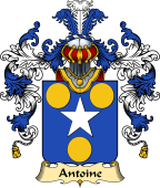 French Family Coat of Arms (v.25) Antoine