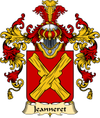 French Family Coat of Arms (v.25) Jeanneret