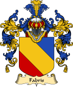 Italian Family Coat of Arms (v.25a) Fabris