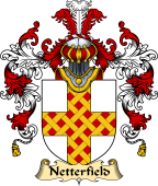 Irish Family Coat of Arms (v.25a) Netterville or Netterfield