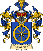 French Family Coat of Arms (v.25) Charrier