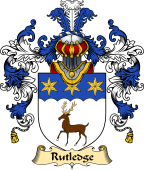 Irish Family Coat of Arms (v.25a) Rutledge