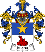 Italian Family Coat of Arms (v.25b) Isnardi