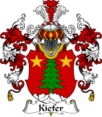 German Wappen Coat of Arms (v.25) Kiefer