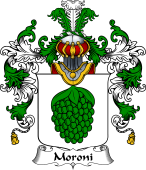 Italian Family Coat of Arms (v.25b) Moroni