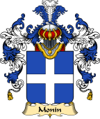 French Family Coat of Arms (v.25) Monin