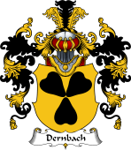 German Wappen Coat of Arms (v.25) Dernbach