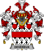 Irish Family Coat of Arms (v.25b) Devereux