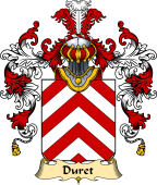 French Family Coat of Arms (v.25) Duret