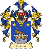 Italian Family Coat of Arms (v.25a) Fasano