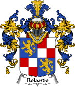 Italian Family Coat of Arms (v.25b) Rolando