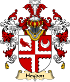 Irish Family Coat of Arms (v.25a) Heydon