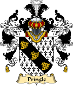 Irish Family Coat of Arms (v.25a) Pringle