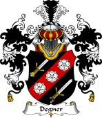 German Wappen Coat of Arms (v.25) Degner