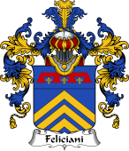 Italian Family Coat of Arms (v.25b) Feliciani