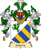 Italian Family Coat of Arms (v.25a) Guerra