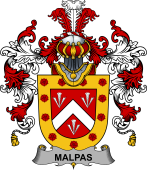 Irish Family Coat of Arms (v.25b) Malpas
