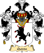 Italian Family Coat of Arms (v.25a) Quinto