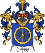 Italian Family Coat of Arms (v.25b) Philippi