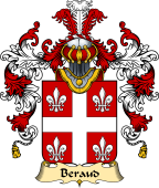 French Family Coat of Arms (v.25) Beraud