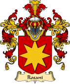 Italian Family Coat of Arms (v.25a) Rosani