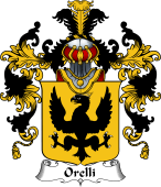 Italian Family Coat of Arms (v.25b) Orelli