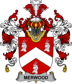 Irish Family Coat of Arms (v.25b) Merwood
