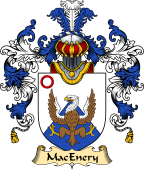 Irish Family Coat of Arms (v.25a) MacEnery
