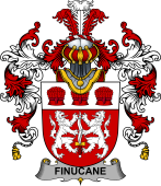 Irish Family Coat of Arms (v.25b) Finucane or McFinucane