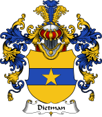 German Wappen Coat of Arms (v.25) Dietman
