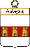 French Family Coat of Arms (v.25) Aubigny