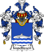 Italian Family Coat of Arms (v.25b) Impellizzeri