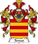 Italian Family Coat of Arms (v.25b) Tomasi