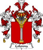 Italian Family Coat of Arms (v.25b) Colonna