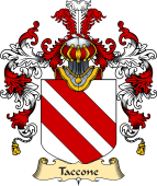 Italian Family Coat of Arms (v.25a) Taccone
