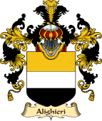 Italian Family Coat of Arms (v.25a) Alighieri